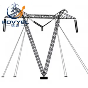 Hot-Dip Galvanized Lattice Transmission Tower - product image 10