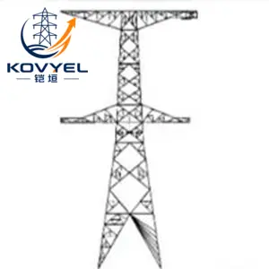 Hot-Dip Galvanized Lattice Transmission Tower - product image 11