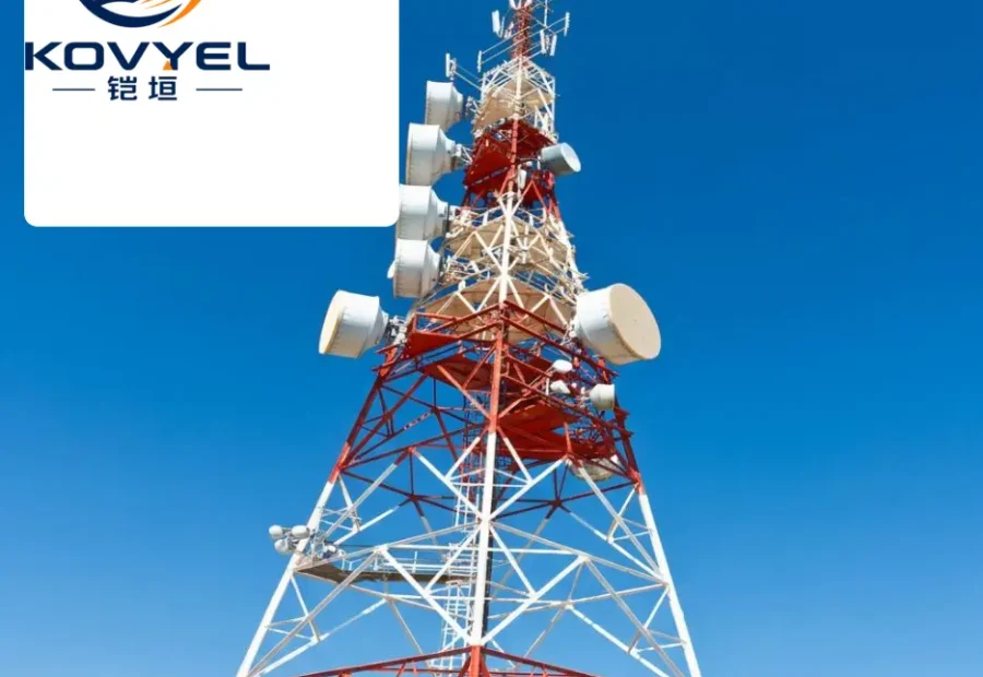 KOVYEL Hot-Dip Galvanized Steel Telecom Lattice Tower - featured image 1