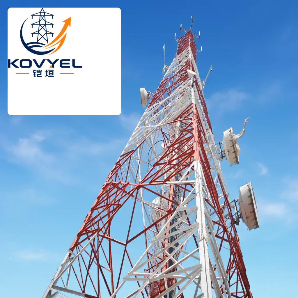 Hot-Dip Galvanized Steel Telecom Lattice Tower - product image 2