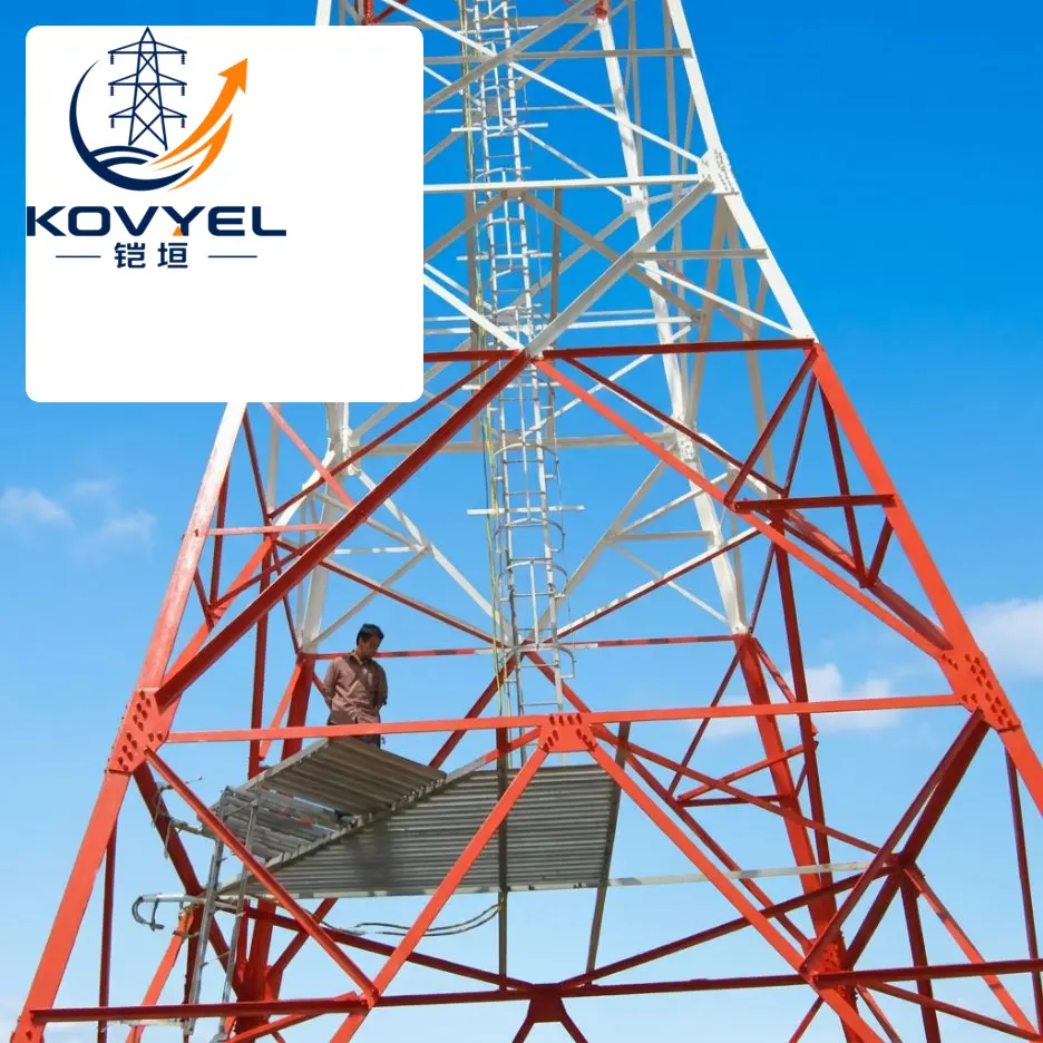 Hot-Dip Galvanized Steel Telecom Lattice Tower - product image 3