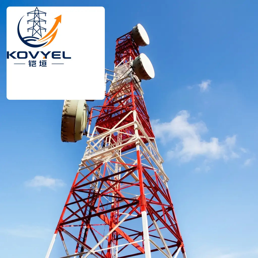 Hot-Dip Galvanized Steel Telecom Lattice Tower - product image 4
