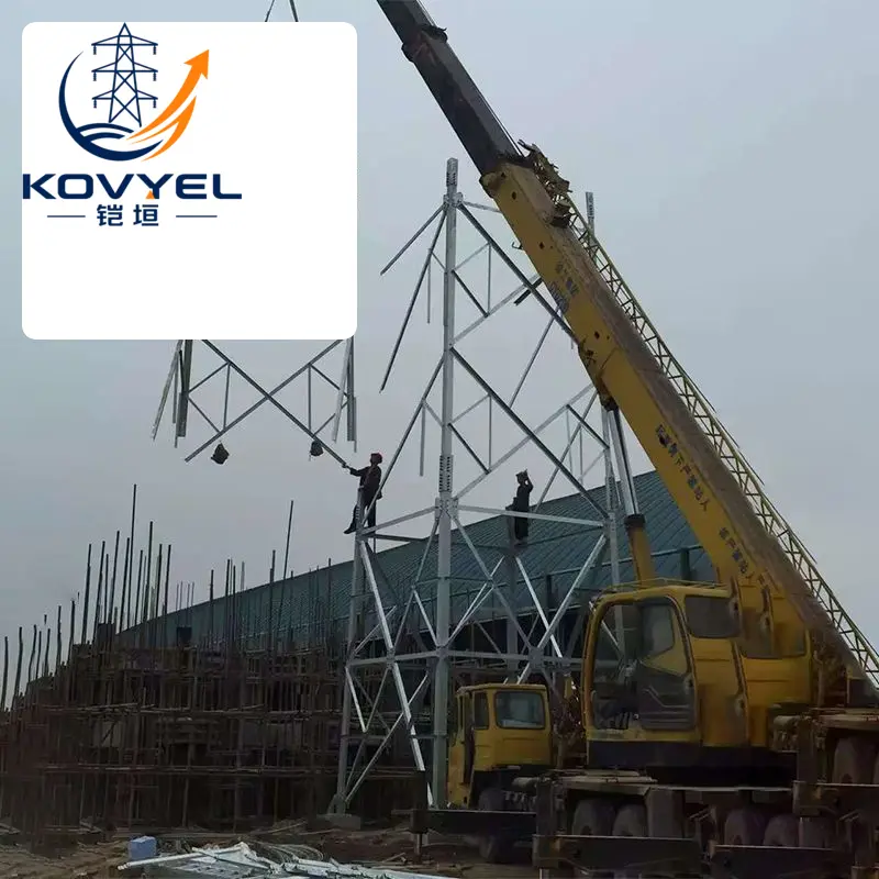 Hot-Dip Galvanized Steel Telecom Lattice Tower - product image 6