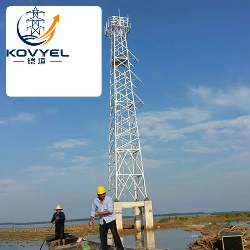 Hot-Dip Galvanized Steel Telecom Lattice Tower - product image 7