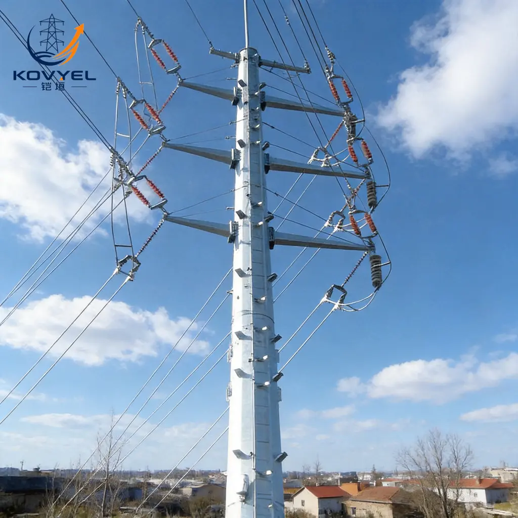 Steel Tubular Power Transmission Tower - product image 3