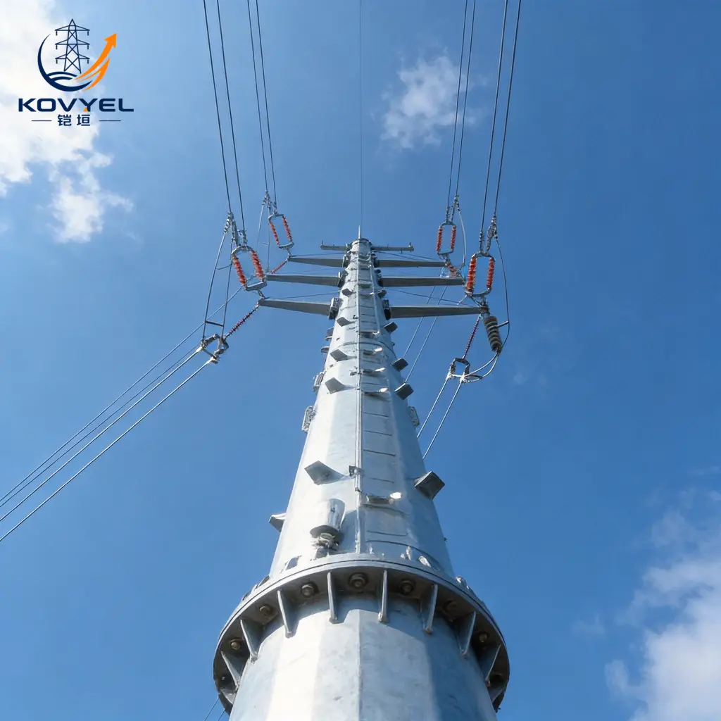 Steel Tubular Power Transmission Tower - product image 4
