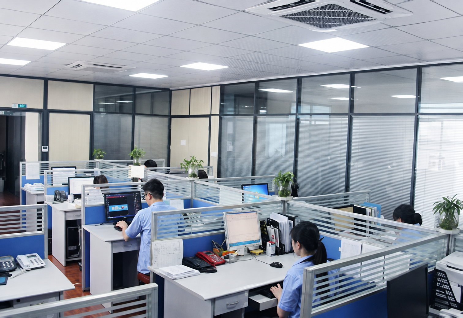 KOVYEL technical commercial and project support team in the office