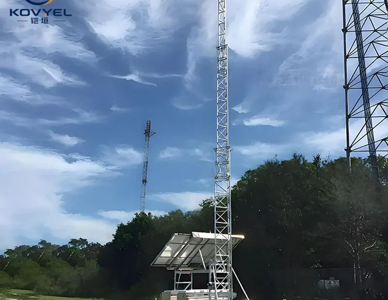 KOVYEL Trailer-Mounted Mobile Telescopic Tower - featured image 1