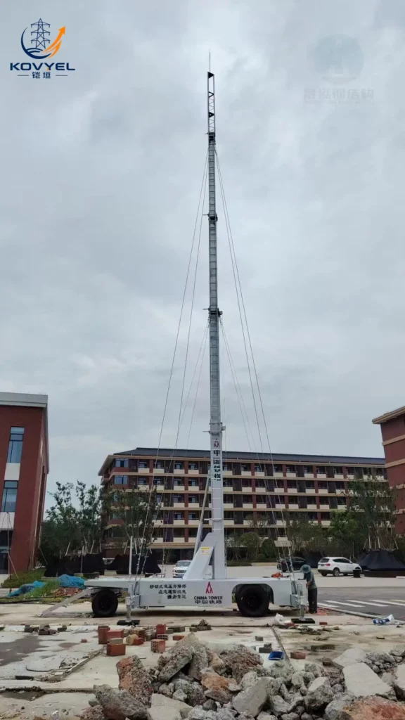 Trailer-Mounted Mobile Telescopic Tower - product image 5