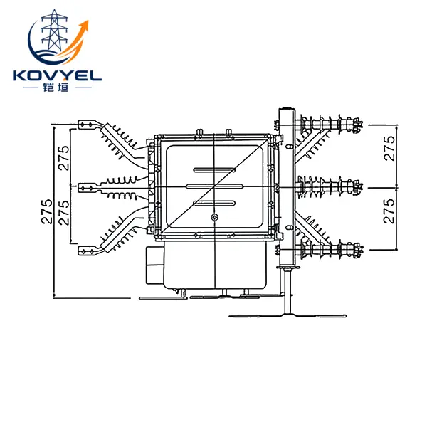 ZW20-12 Outdoor High-Voltage Vacuum Circuit Breaker - product image 6