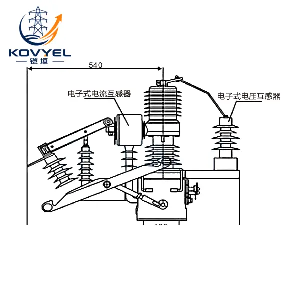 ZW32 Primary-Secondary Integrated Outdoor Vacuum Circuit Breaker - product image 4