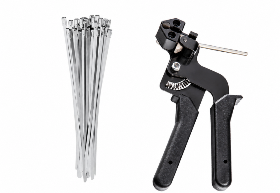 Stainless Steel Cable Tie Gun Cable Tie Tensioning Tools Metal Tie Cutter
