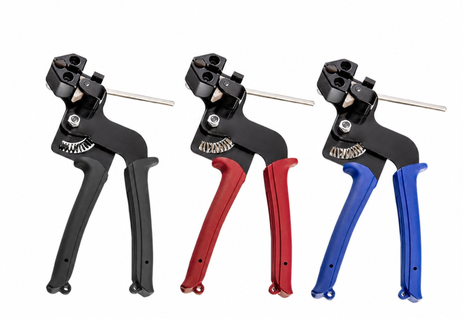 Stainless Steel Cable Ties Gun Metal Tie Wrap kit Zip Tie Tensioning and Cutting Tool