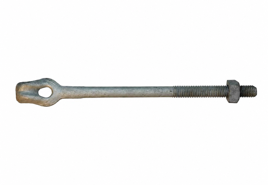 5/8” Thimble Eye Bolt Drop Forged HDG IEEE C135.1 & CSA C83 SEC Compliant Poleline Fastener
