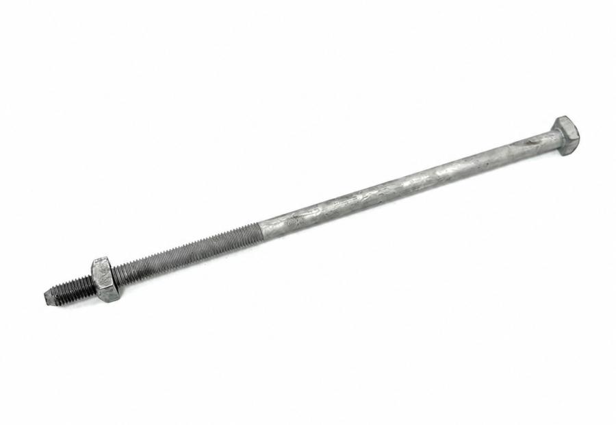 5/8″ Square Head Machine Bolt | 12,400 lbs Tensile | IEEE C135.1 | Poleline Hardware