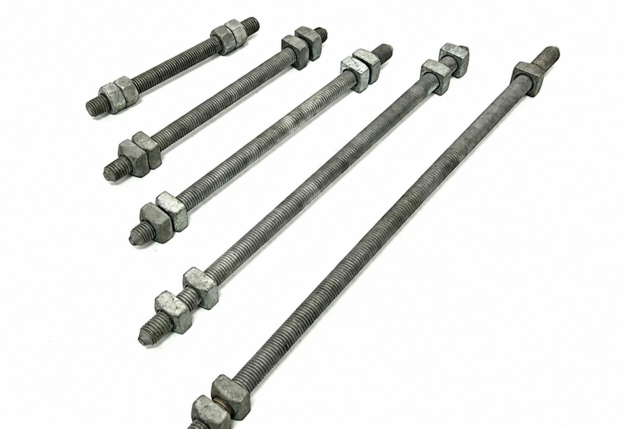 3/4″ Double Arming Bolt HDG IEEE C135.1 & CSA C83 SEC Compliant Poleline Fastener