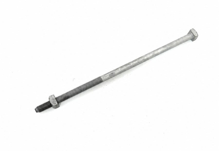 3/4″ Square Head Machine Bolt | 18,350 lbs Tensile | IEEE C135.80 | HDG | Poleline Hardware