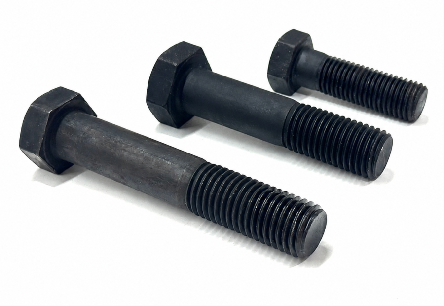 1/2″ Hex Head Bolt | Hot Dip Galvanized | 7800 lbs Tensile | Utility Fasteners