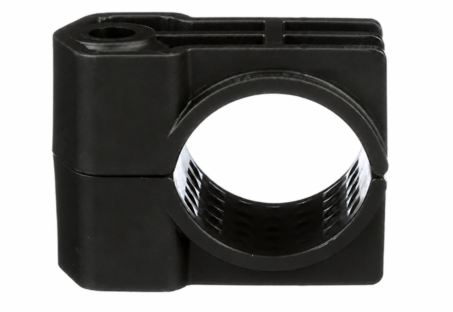 Single Trefoil MV Plastic Cable Clamp for Low Medium High Voltage Cable Cleats