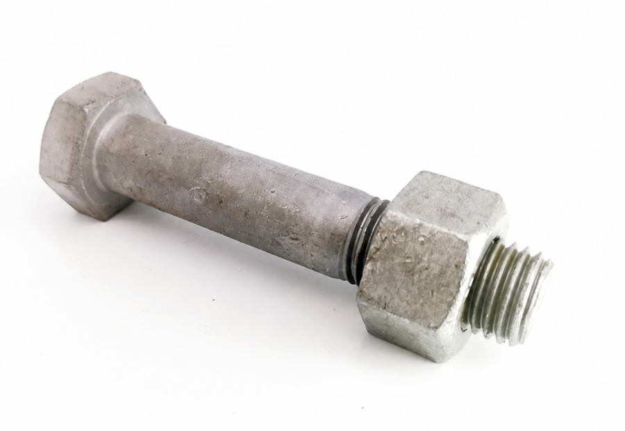 ASTM A325M Type 1 Zinc-Plated Hex Structural Bolts