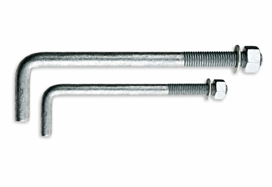 F1554 Gr36 Anchor Rod L type With Nuts