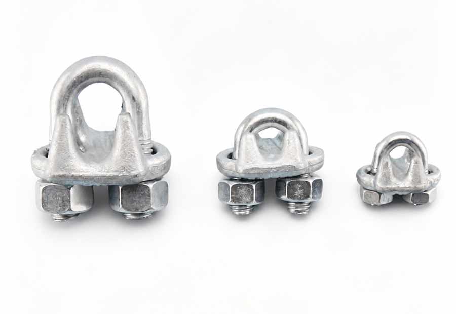 Carbon Steel Drop Forged Wire Rope Clip for Poleline Hardware