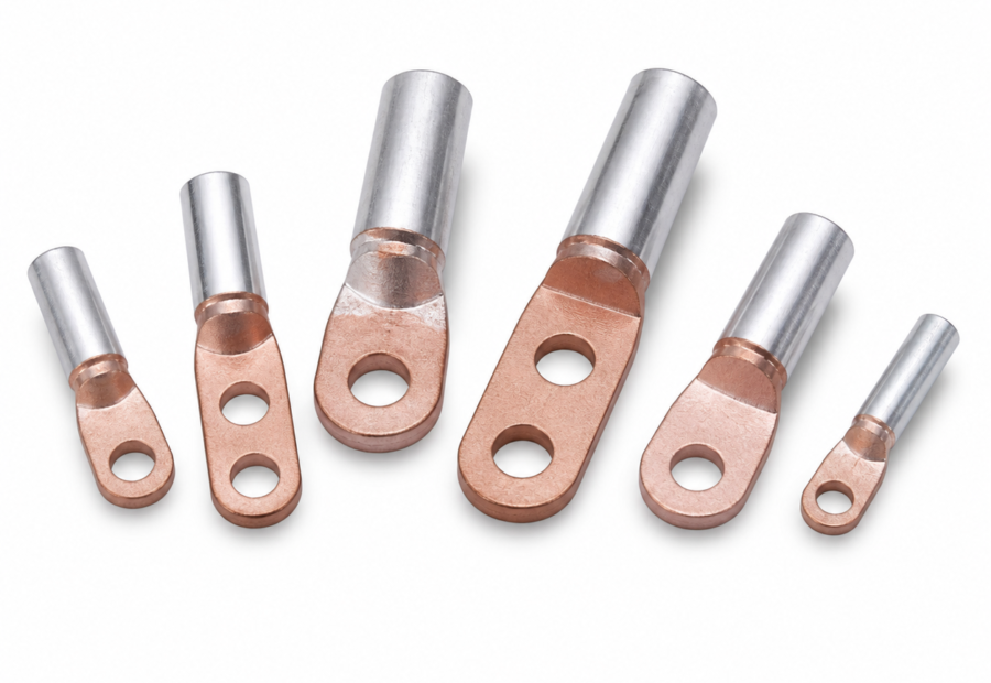 DTL & DTLS Bimetallic Compression Terminal Lugs