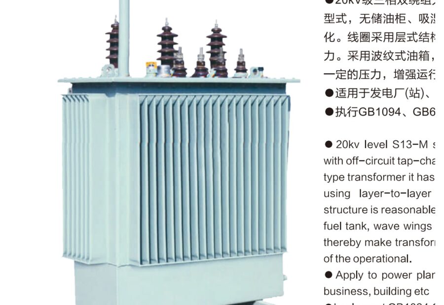 20 kV S13-M Oil-Immersed Distribution Transformer