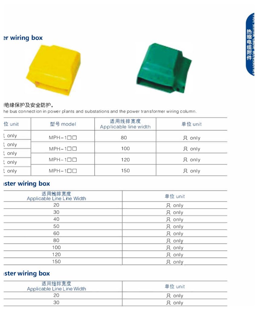 MPH Busbar Connection Insulation Covers - product image 2