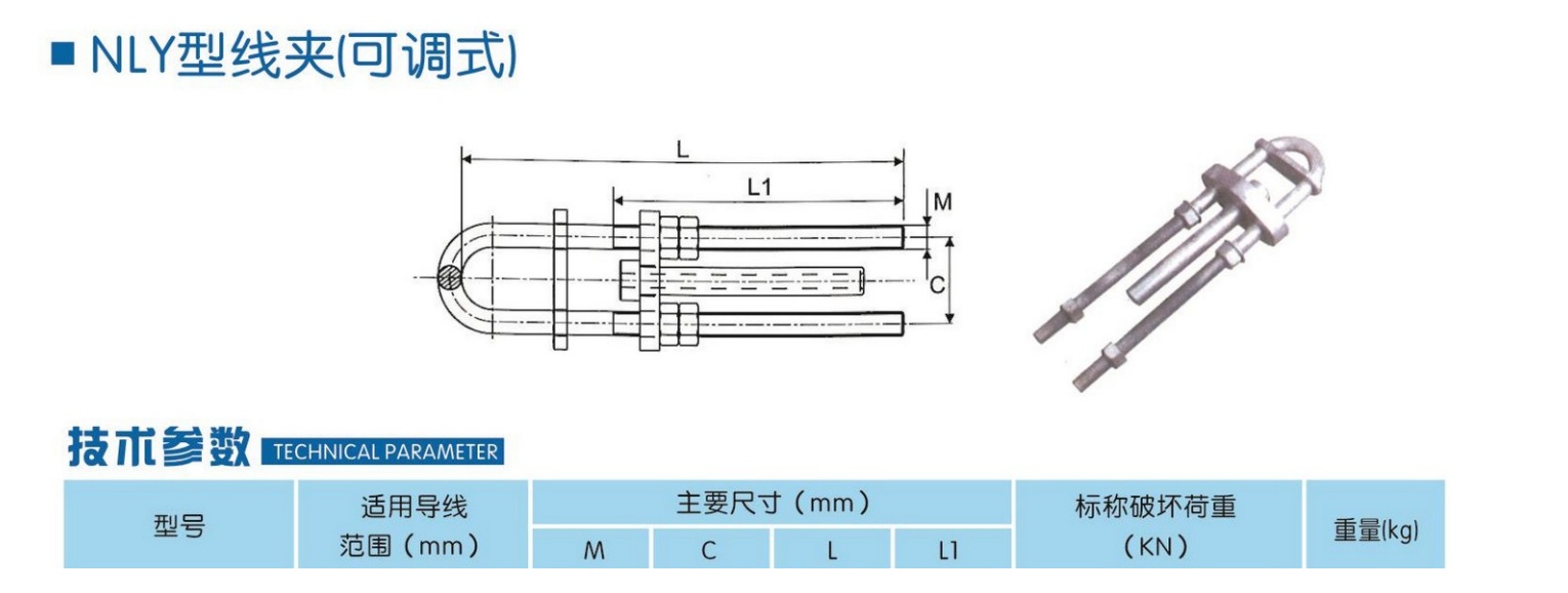 NLY Adjustable Tension Clamps