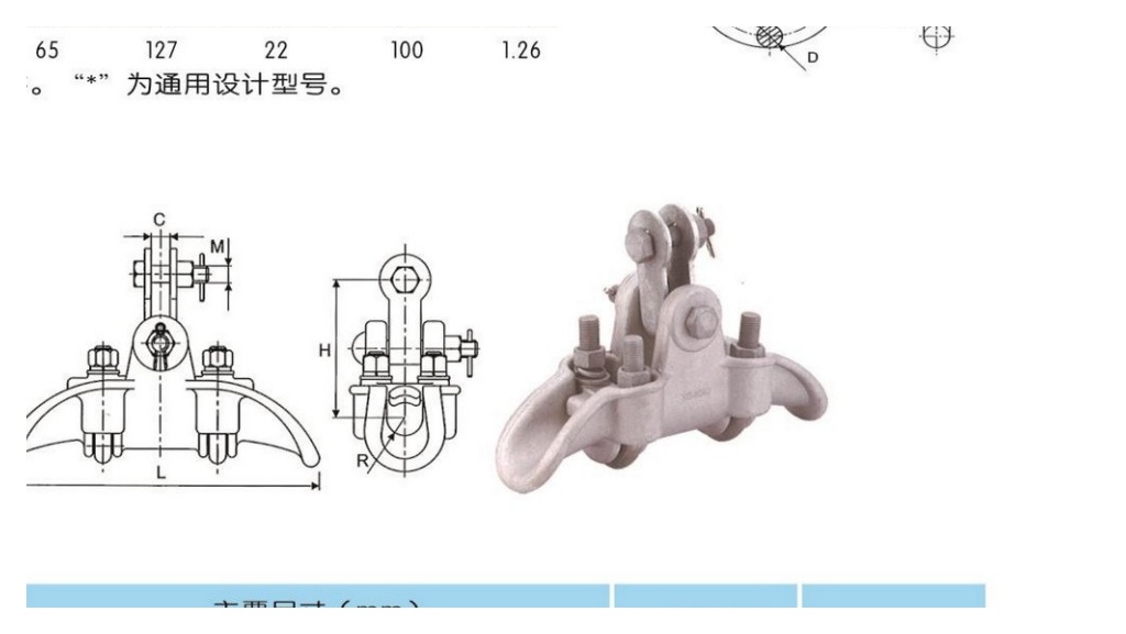 XG Overhead Conductor Suspension Clamps